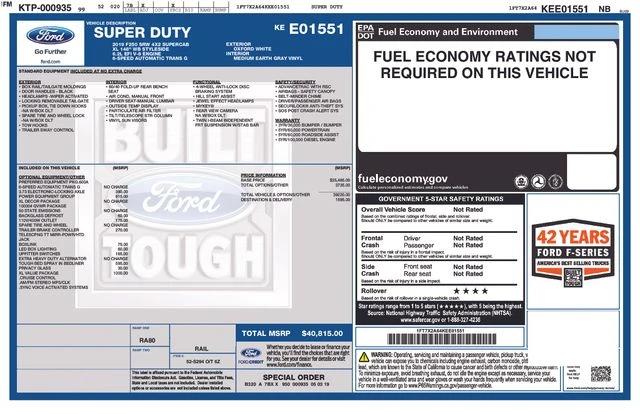 ford f-250 super duty 2019 1FT7X2A64KEE01551 image ford f-250 super duty 2019 1FT7X2A64KEE01551 image